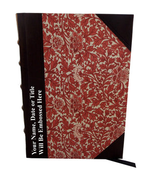Provence Red Half Leather Journal