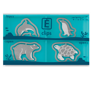 E Clips Paper clips - Aquarium