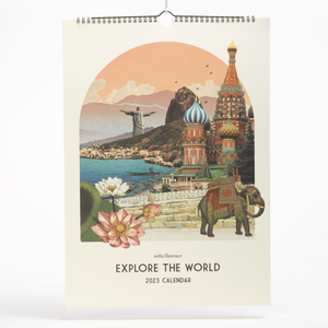 Explore the World 2023 Wall Calendar