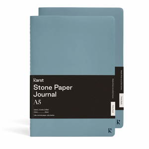 A5 Journal Twin Pack - Plain & Ruled