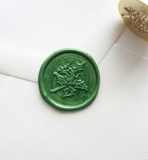 Holly Wax Seal Stamp