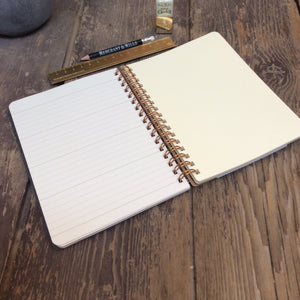 Grain Recycled Leather Notepad