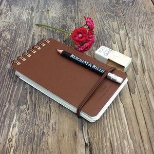 Grain Recycled Leather Notepad