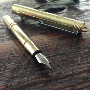 Brass Fountain Pen