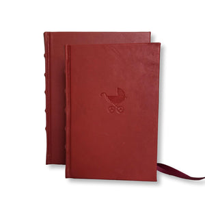 Leather Baby Journal in 2 sizes