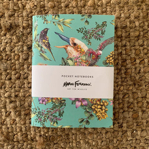 Pocket Notebook Set - Kookaburra & Echidna