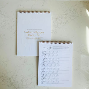 Modern Calligraphy Practice Pad