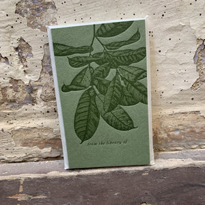 Letterpress Bookplates - Foliage