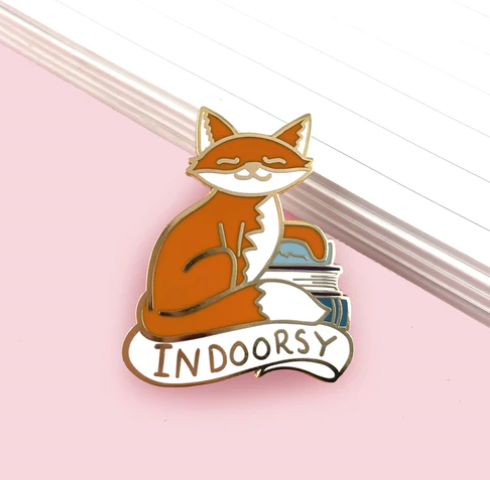Indoorsy Label Pin