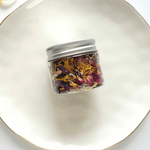 Dried (mixed) Flower Petal Jar