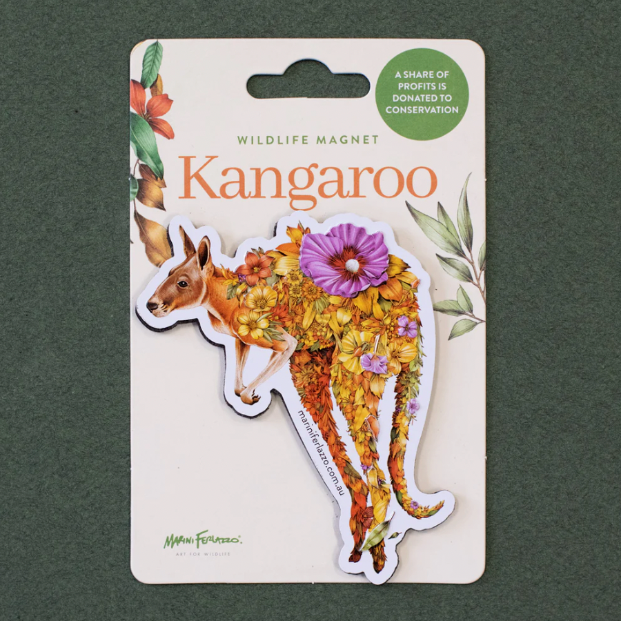 Wildlife Magnet - Kangaroo