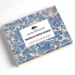 Letter Writing Set - Marbled Paper
