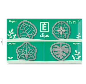 E Clips Paper clips - Leaf