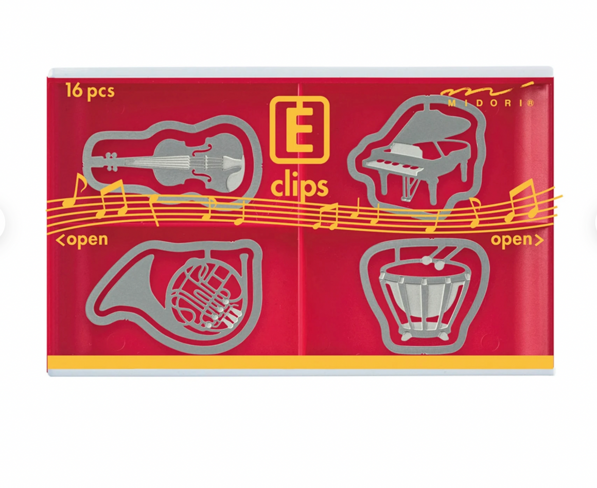 E Clips Paper clips - Music