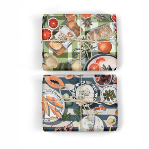 Oranges/ Cheese & Crackers Double-sided Wrap