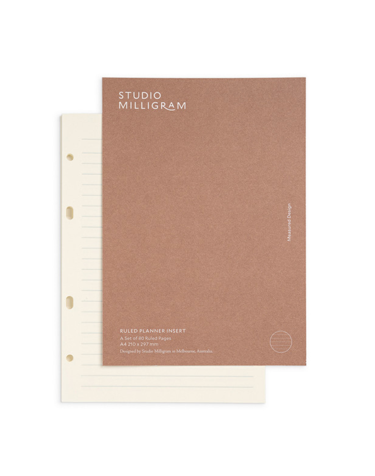 Ruled Pages - Planner Accessories Insert