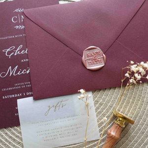 Save the Date Wax Seal