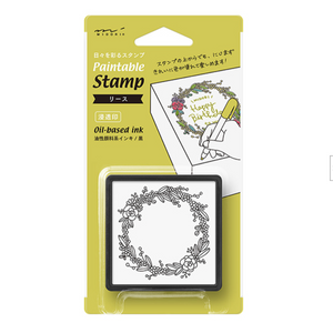 Paintable Stamp-Wreath