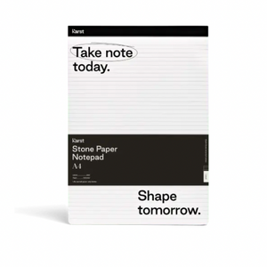 Stone Paper Notepad A4 - Black