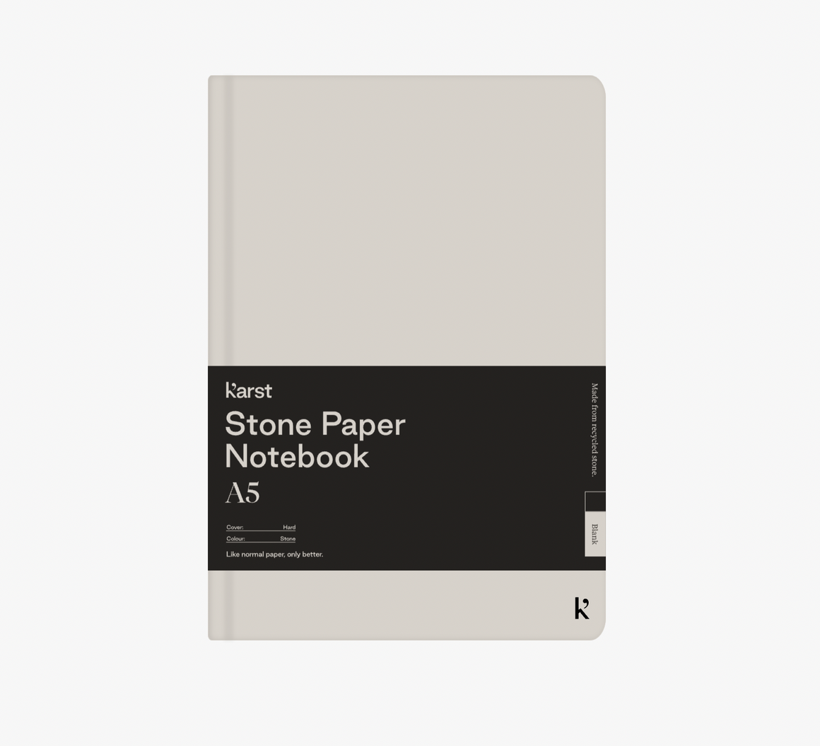 A5 Hard Cover Notebook - Plain (unlined)