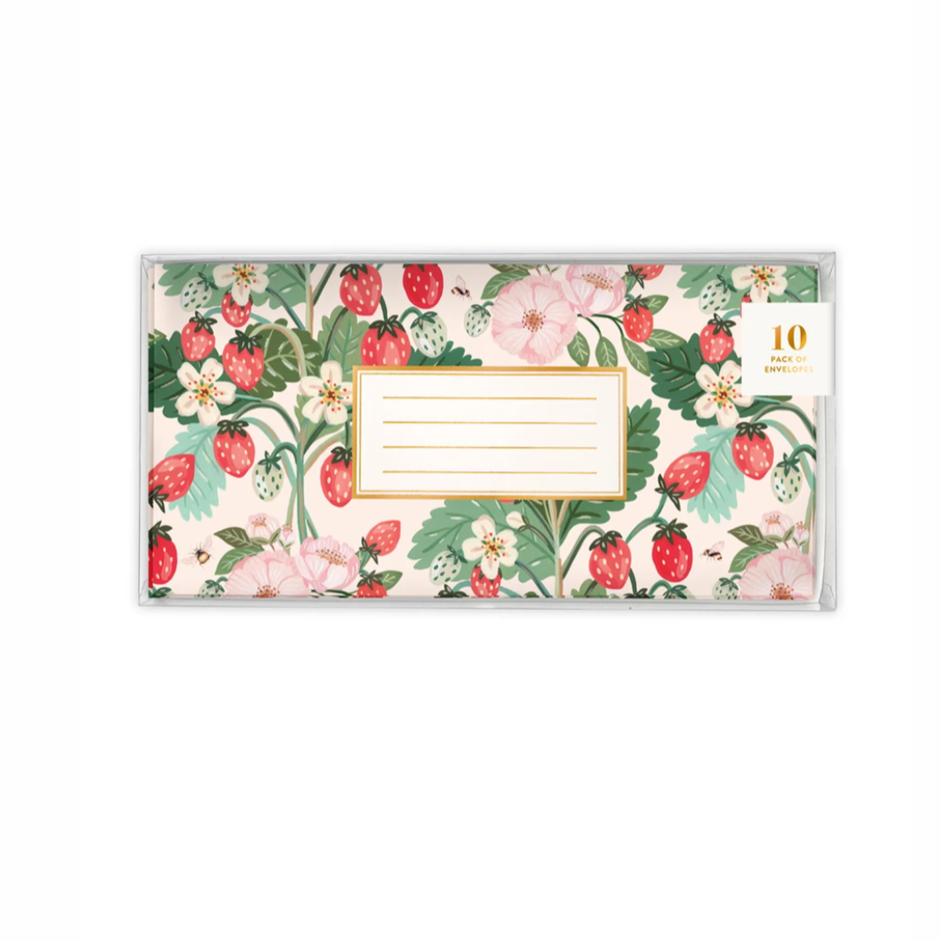 Strawberries 10 Pack Envelopes (DL)