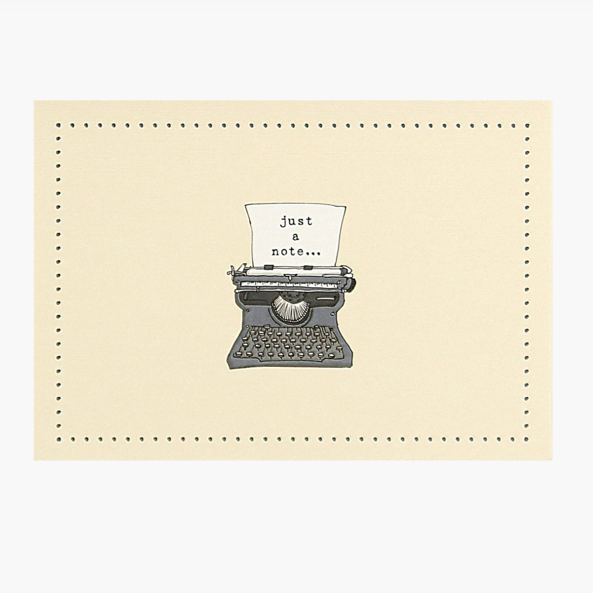 Typewriter Note Cards