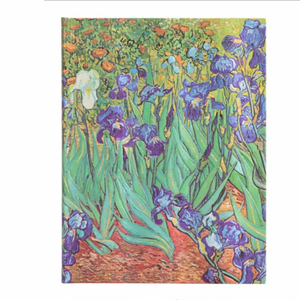 Van Gogh's Irises Hardcover Journal