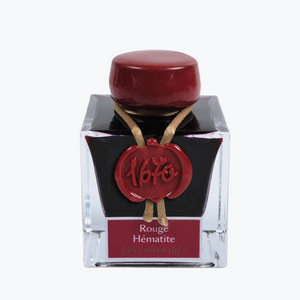 Jacques Herbin Prestige -1670 Collection Fountain Pen Ink - Rouge Hematite (Red Hematite) : 50ml
